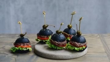 SİYAH MİNİ HAMBURGER