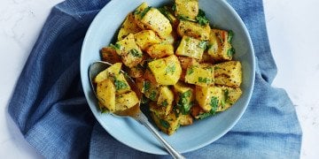 HARDAL SOSLU PATATES SALATASI Kendi Servis Tabağımı Kullanacağım