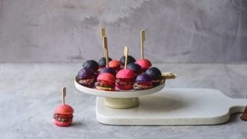 MİNİ LOKMALIK RENKLİ HAMBURGER