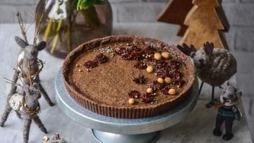 ÇİKOLATALI YILBAŞI TART