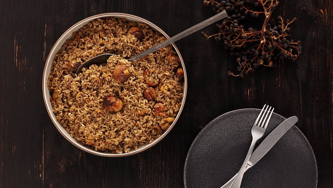 KESTANELİ İÇ PİLAV